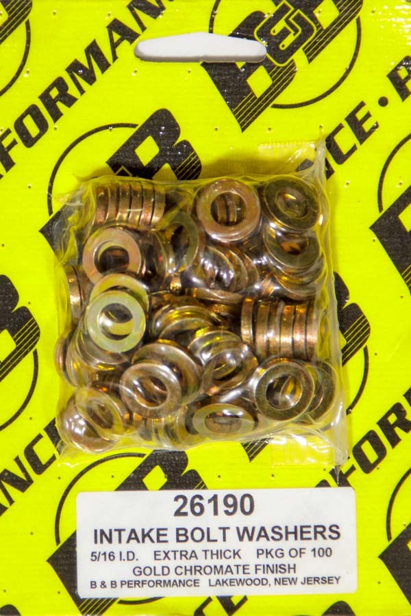 B And B Performance Products H/T Special Washers - 5/16in .590in OD (100)