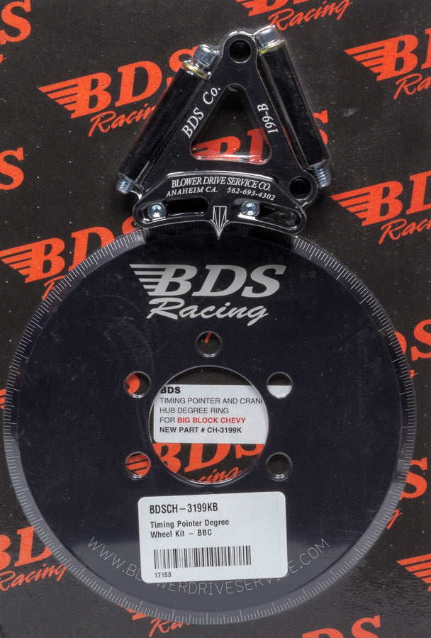 Blower Drive Service Timing Pointer Degree Wheel Kit - BBC