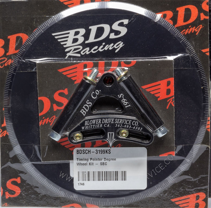Blower Drive Service Timing Pointer Degree Wheel Kit - SBC
