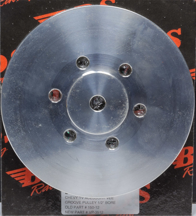 Blower Drive Service Alum. Single Vee Groove Pulley