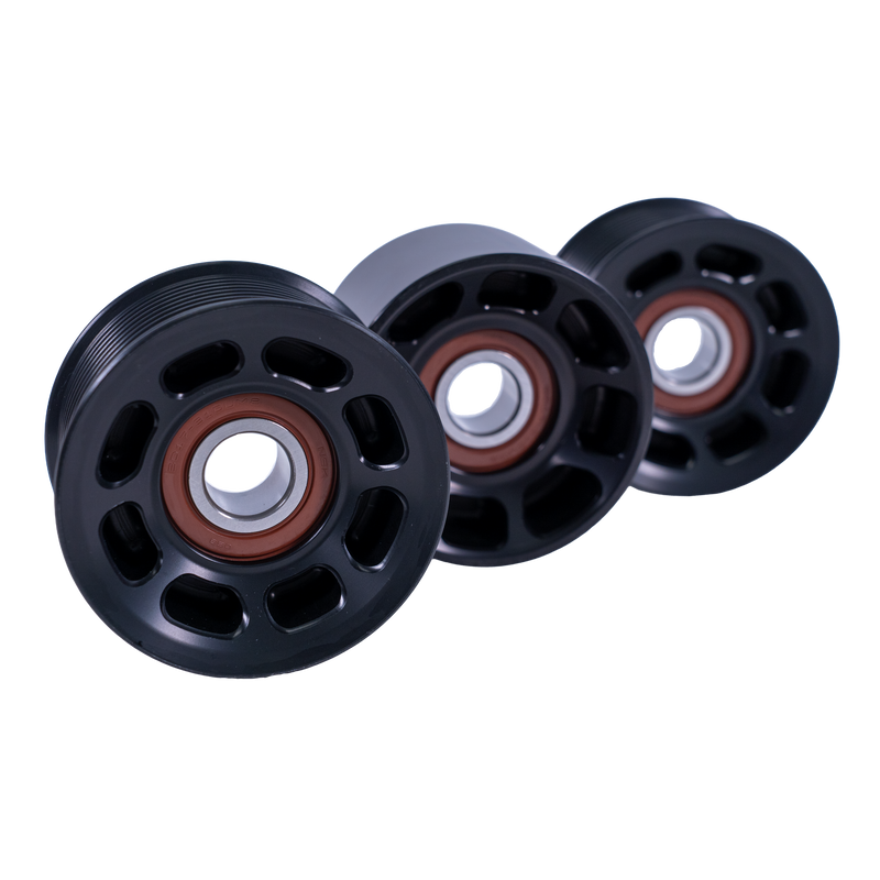 TooHighPsi ribbed billet idler pulley
