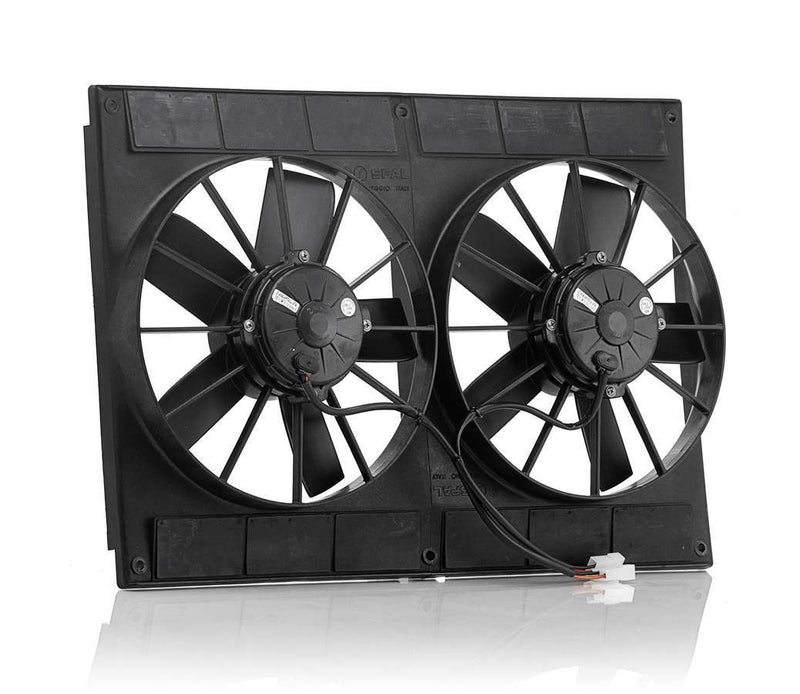 Be-Cool Radiators Electric Fan Dual Paddle Blade