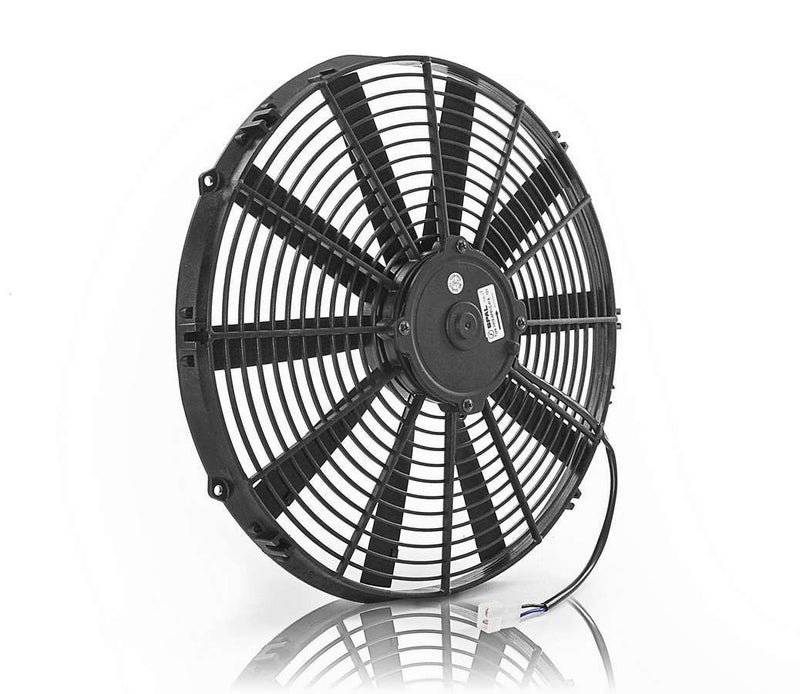 Be-Cool Radiators 16in Puller Fan Straight Blade
