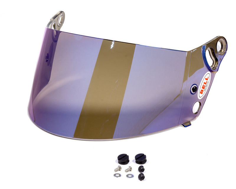 Bell Helmets Blue Mirror Shield SRV-8 3mm