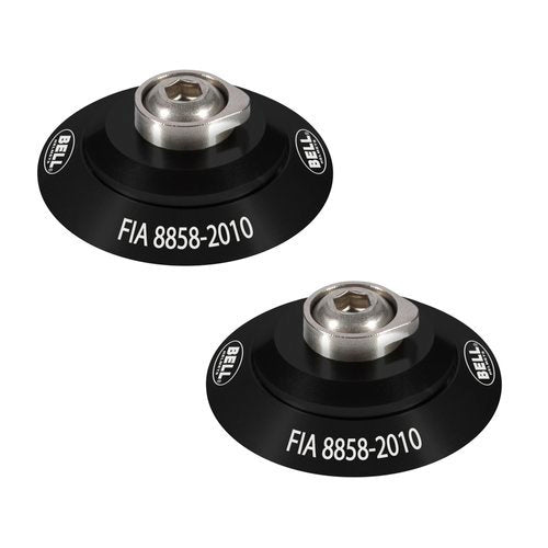 Bell Helmets HANS Clip Set Black FIA8-2010
