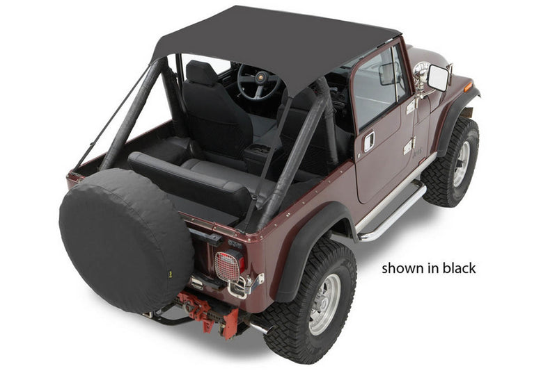 Bestop 76-86 Jeep CJ7 Tan Traditional Bikini