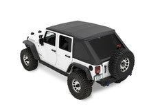 Bestop 07-18 Jeep Wrangler JK Ascent Soft Top Black