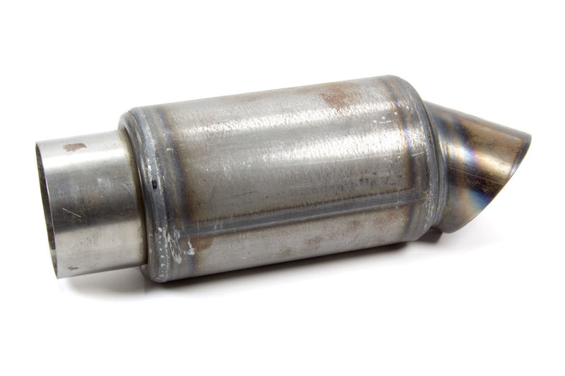 Beyea Custom Headers Muffler 3in w/Turn Down
