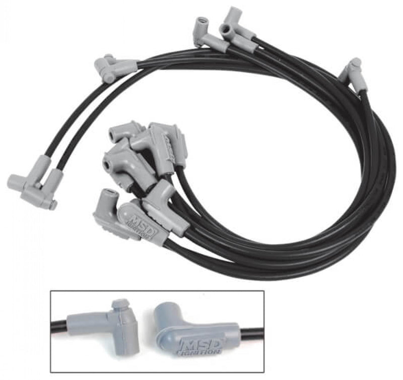 Black Super Conductor Small Block Chevy, HEI