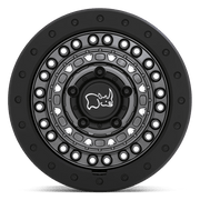 BARRICADE 17X8.5 6X5.5 112 GUN-BLK -18