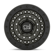 BARRICADE 17X8.5 5X4.5 76 OD-GRN-BLK -18