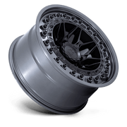 ALPHA 18X9 8X6.5 125 +0 M-BLK GNMTL-LP