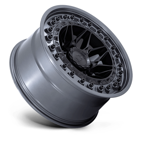 ALPHA 18X9 8X6.5 125 +0 M-BLK GNMTL-LP
