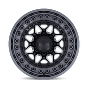 ALPHA 18X9 8X6.5 125 +0 M-BLK GNMTL-LP