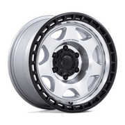 VOYAGER 17X8.5 5X5 71 -10 SLV-MCH-BLK