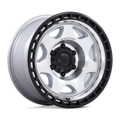 VOYAGER 17X8.5 6X5.5 106 +0 SLV-MCH-BLK