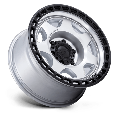 VOYAGER 17X8.5 6X5.5 106 +0 SLV-MCH-BLK