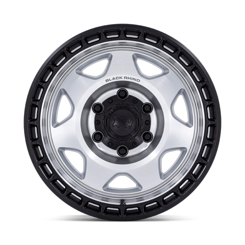 VOYAGER 17X8.5 6X5.5 106 +0 SLV-MCH-BLK