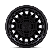 ALISO DRW 16X6 6X205 -130 M-BLK (DR)