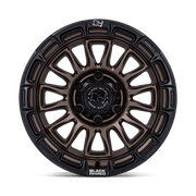 RIVAL 17X8.5 6X5.5 106 +25 B-BRNZ M-BLK