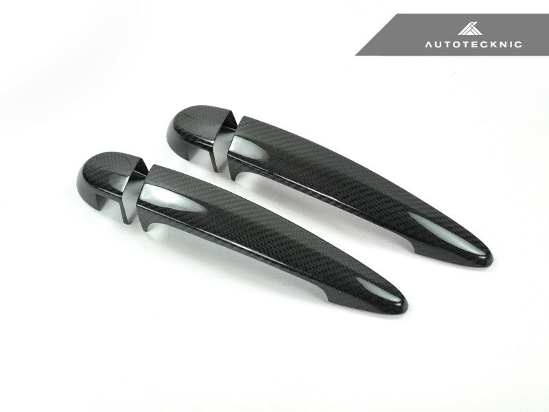 AutoTecknic Dry Carbon Fiber Door Handle Trims - F20/ F21 1-Series