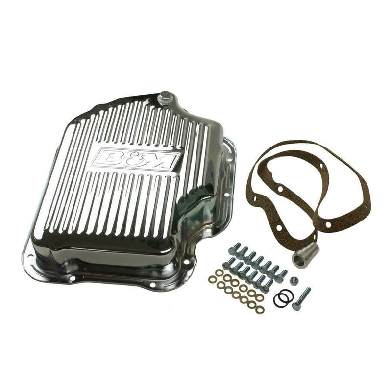 B And M Automotive Th400 Deep Pan Chrome Steel