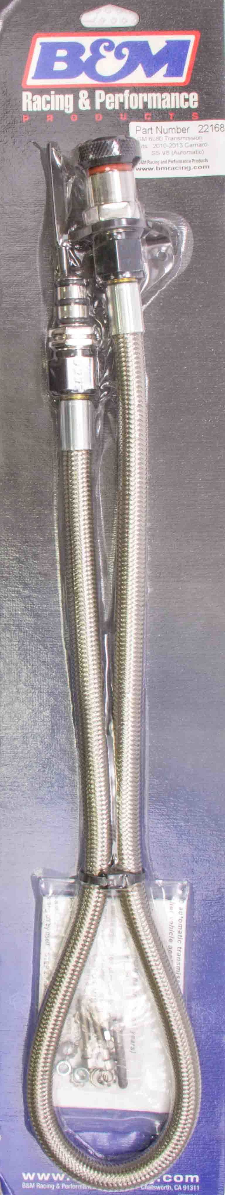 B And M Automotive Locking Trans Dipstick Kit 2010-Up Camaro SS