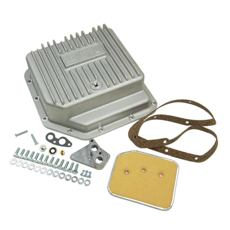 B And M Automotive Cast Alum Tranny Pans