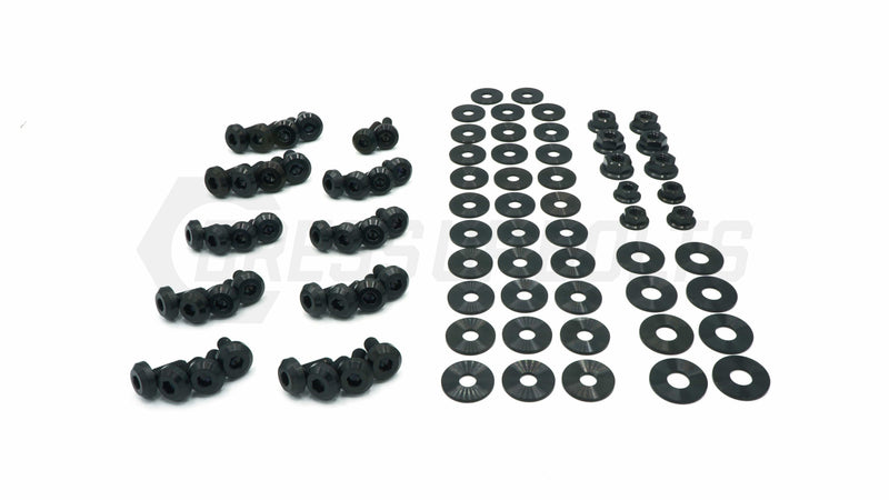 BMW 328i (2006-2013) Titanium Dress Up Bolts Engine Bay Kit