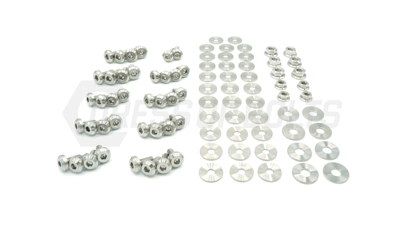 BMW 328i (2006-2013) Titanium Dress Up Bolts Engine Bay Kit