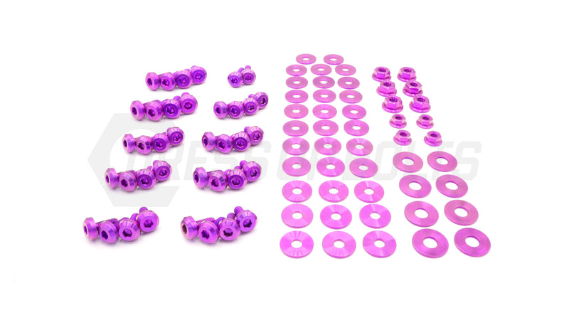 BMW 328i (2006-2013) Titanium Dress Up Bolts Engine Bay Kit