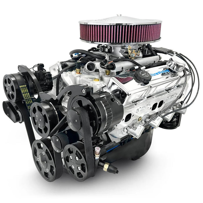 Blueprint Engines SBC 383 Crate Engine w/ EFI Dressed w/Pulley Kit