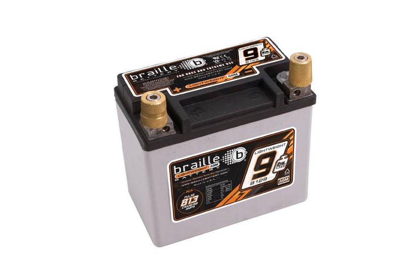 Braille Auto Battery Racing Battery 9.5lbs 813 PCA