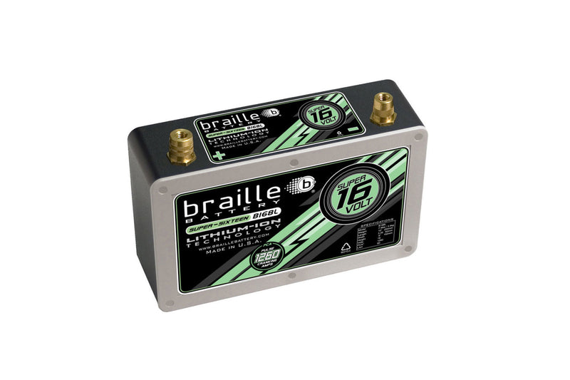 Braille Auto Battery Lithium ION Super 16 Volt Battery 1925 Amps
