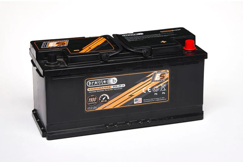 Braille Auto Battery 95R-H7-L4 Endurance AGM Battery 1100 CCA