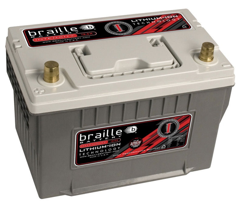 Braille Auto Battery Lithium Ion Intensity I34X Battery 12-Volt