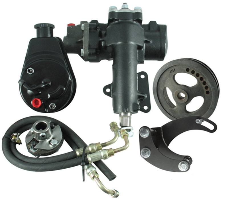 Borgeson Power Steering Conversn Kit 63-66 Corvette SBC