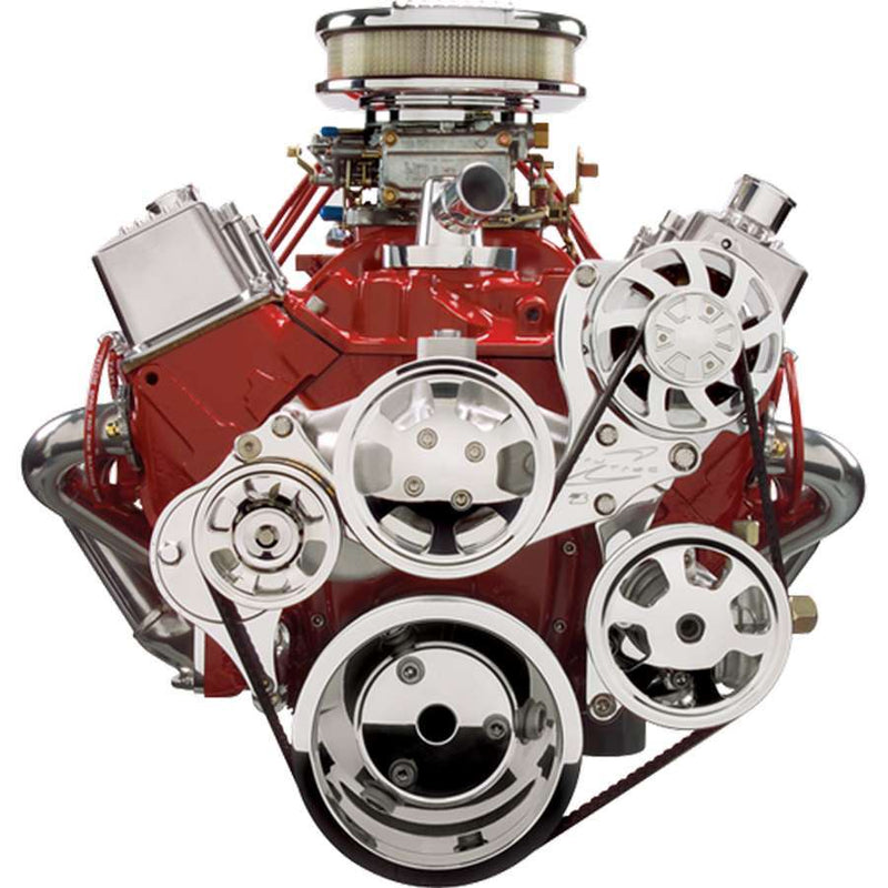 Billet Specialties SBC Tru Trac Pulley Sys.