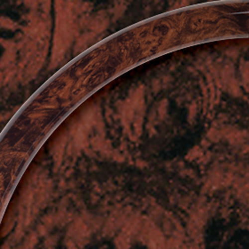 HALF WRAP RING 15.5in SI MULATED BURLWOOD