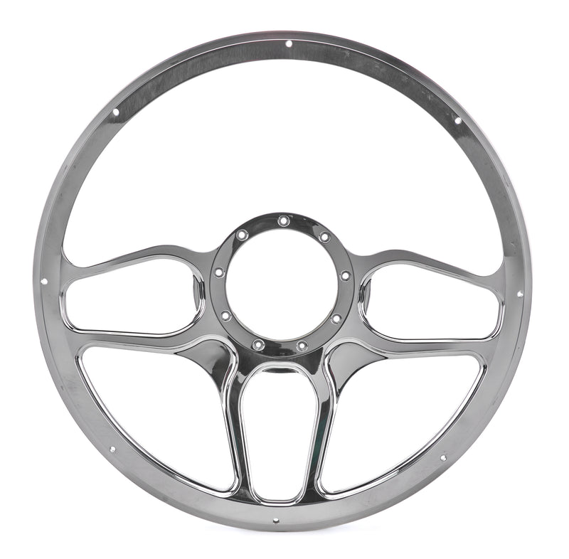 Steering Wheel 1/2 Wrap 15.5in Win Lite Black