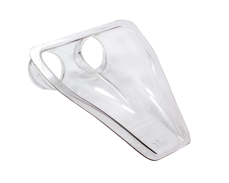 Butlerbuilt Brake Duct-Clear Teardrop 2-Hole