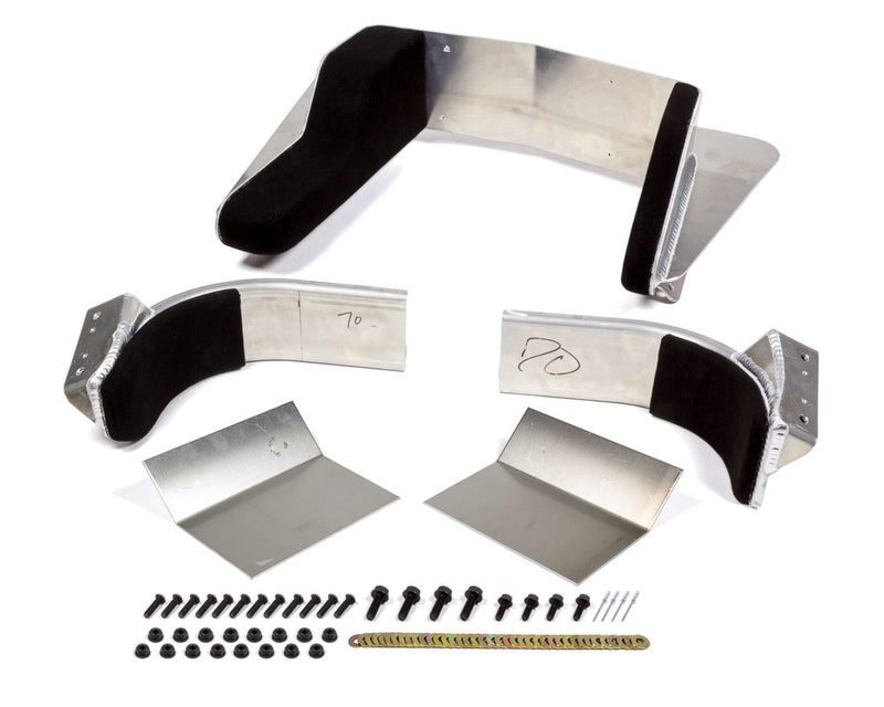 Butlerbuilt Head & Shoulder Support System Dirt w/Blk Covers