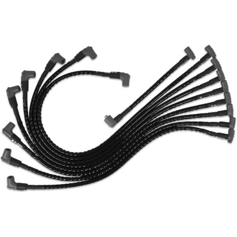 Sleeved Spark Plug Wires for SBC under exhaust, HEI