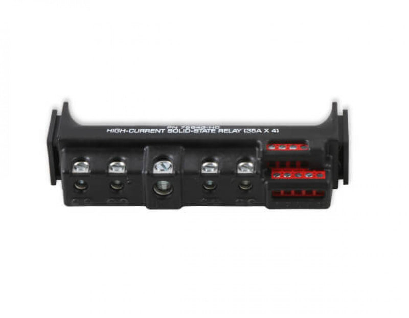 High-Current Solid-State Relay 35Ax4, Black