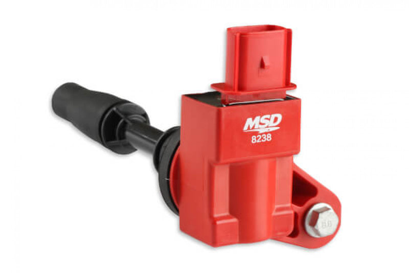 MSD Ignition Coil - Blaster Series - GM 4-Cyl Engines - Red