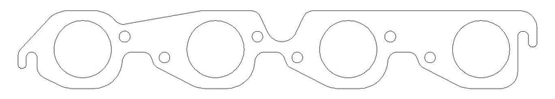 MLS Exhaust Gasket Set BBC w/2.000 Round Port