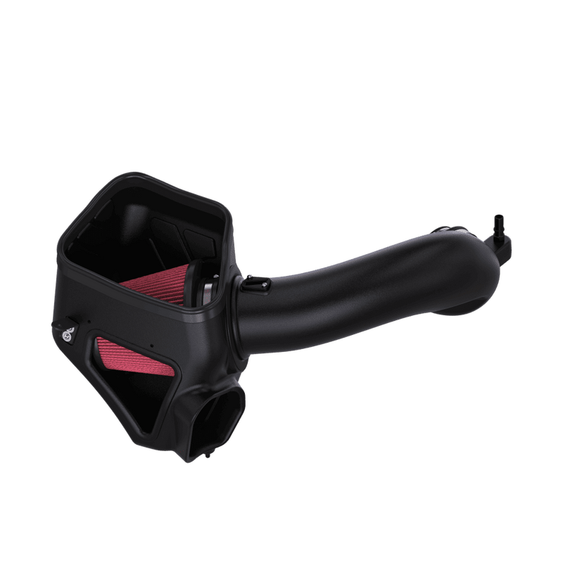 JLT CAI-75-5205 cold air intake with black airbox and red filter for the 2022–2026 Cadillac CT5-V Blackwing