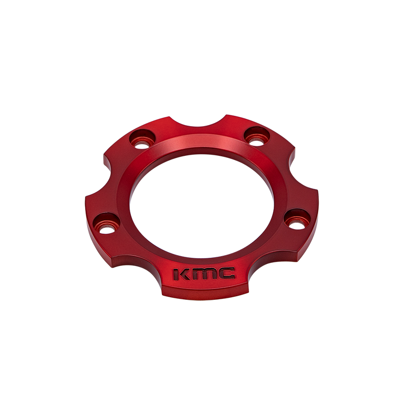 KS CAP RING 5X4.5 - ANODIZED RED