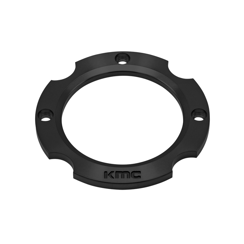 KS CAP RING 4X137 - ANODIZED SATIN BLACK