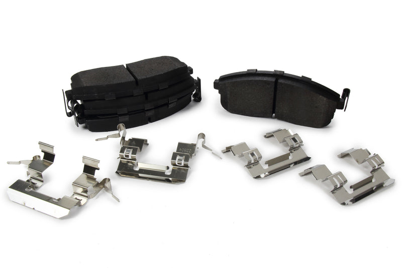 Centric Brake Parts Posi-Quiet Semi-Metallic Brake Pads with Hardwar
